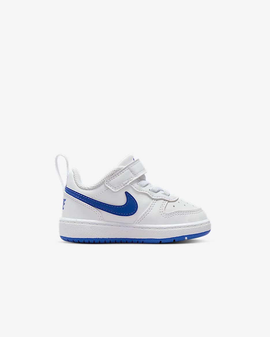 Nike court borough infant white sales